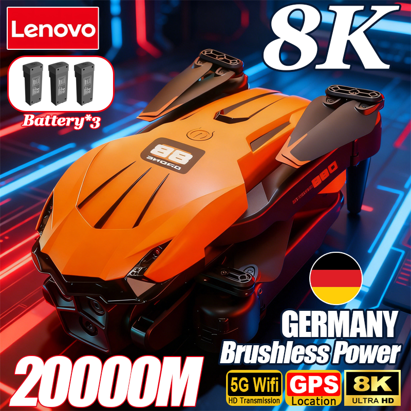 Photography Drone - Lenovo D88 Drone 8K Aerial HD