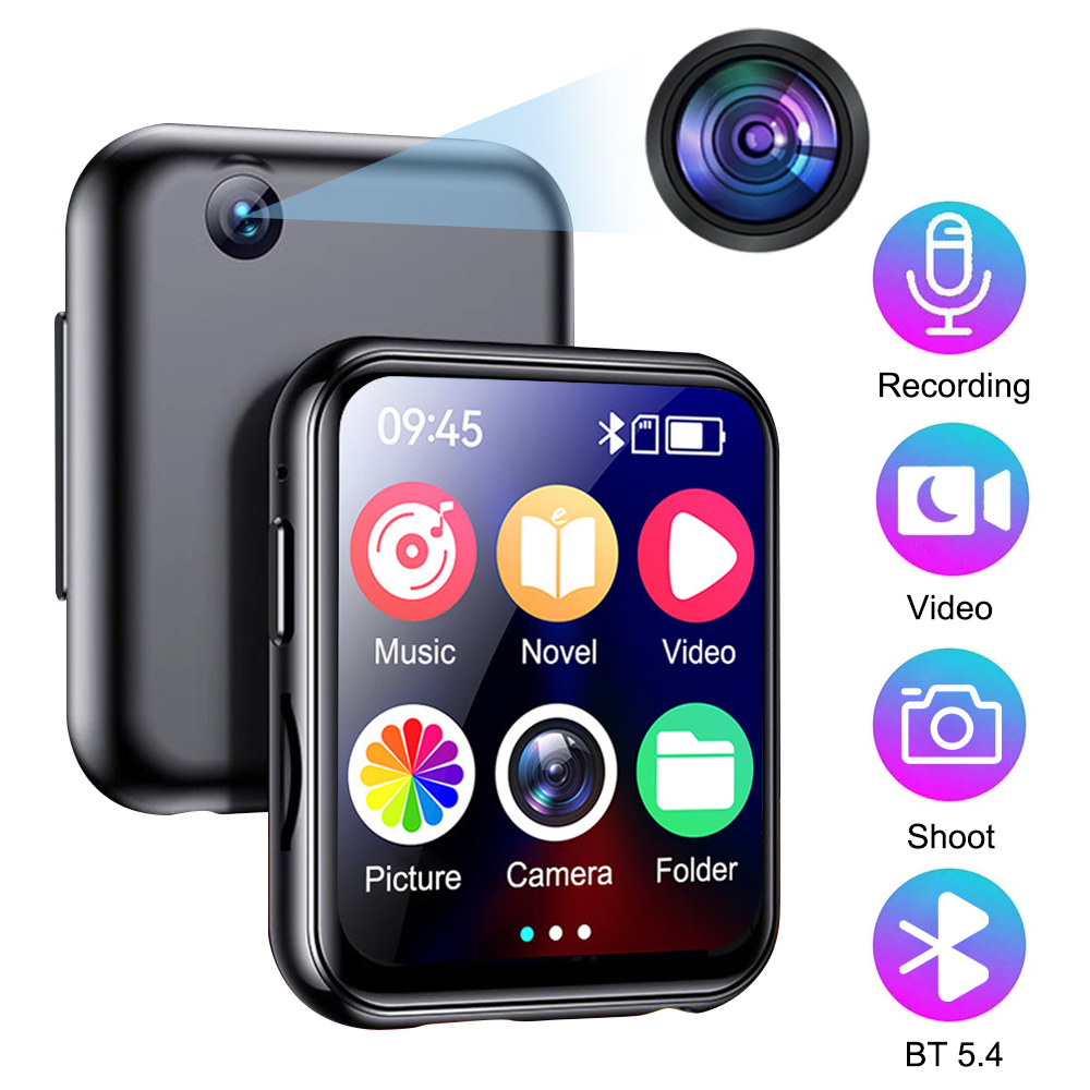 Photography History - 16-128GB Bluetooth 5.4 MP3 MP4 Player