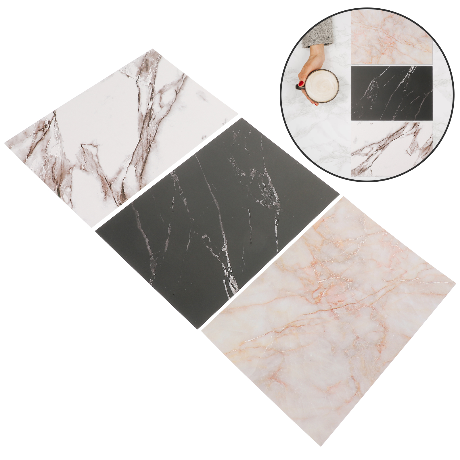 Photography Hacks - 3pcs Marbling Photo Backdrop Board Photography