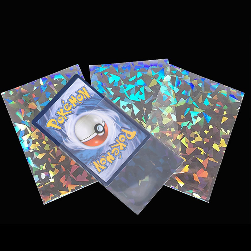 Memory Card Case - 50pcs Soft Trading Laser Card Film