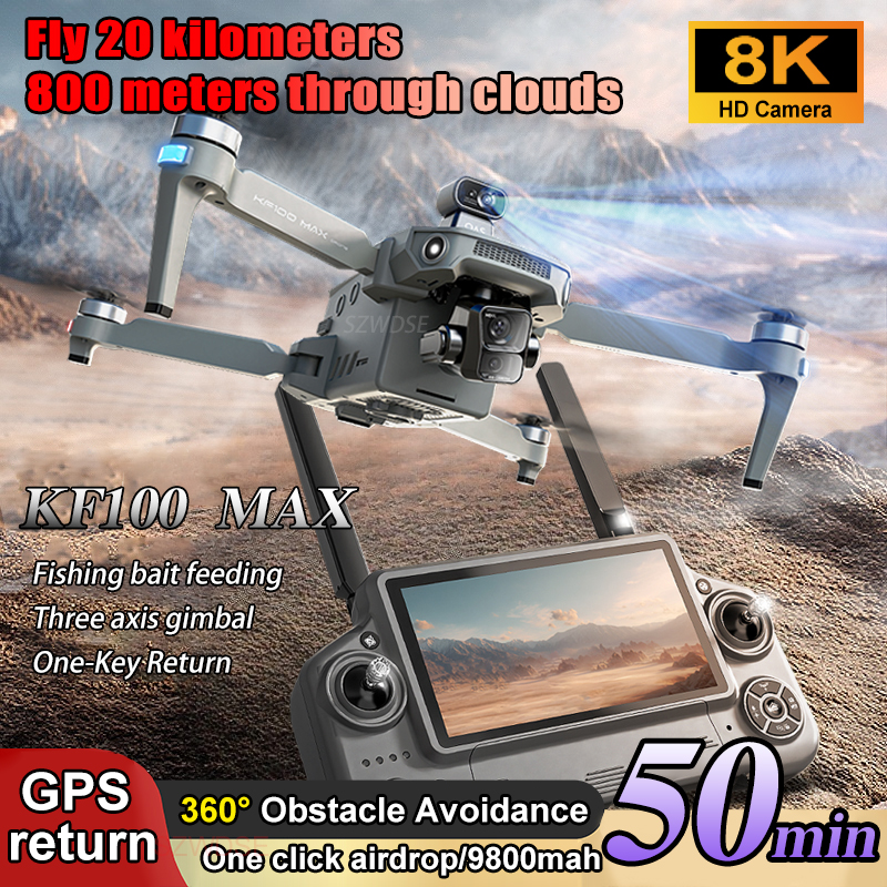 Photography Drone - SJRC KF100 MAX 8K UHD Photo