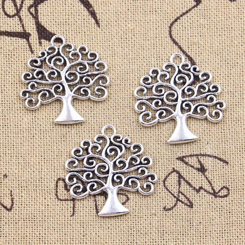 Photography History - 15pcs Charms World Peace Life Tree