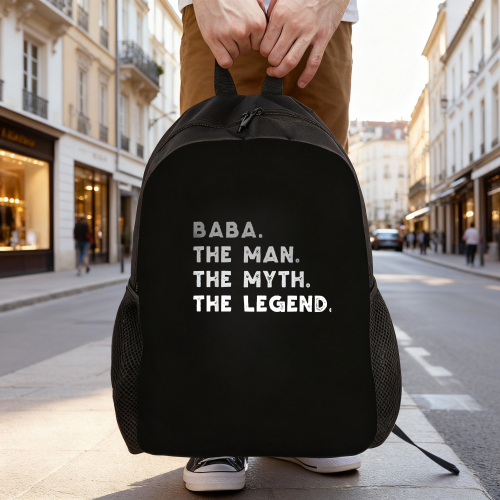Photography Of A Man - Ladies College Style Backpack Baba The