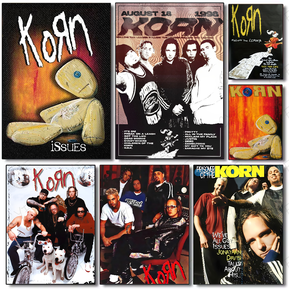 Photography Hobby - Korn Rock Band Music Poster HD