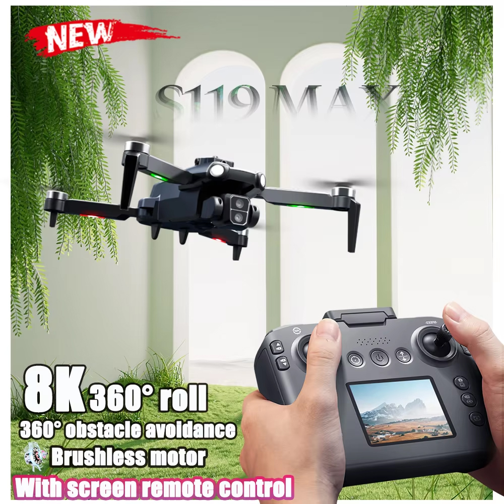 Photography Drone - Upgrade with Screen Drone 8K Professional