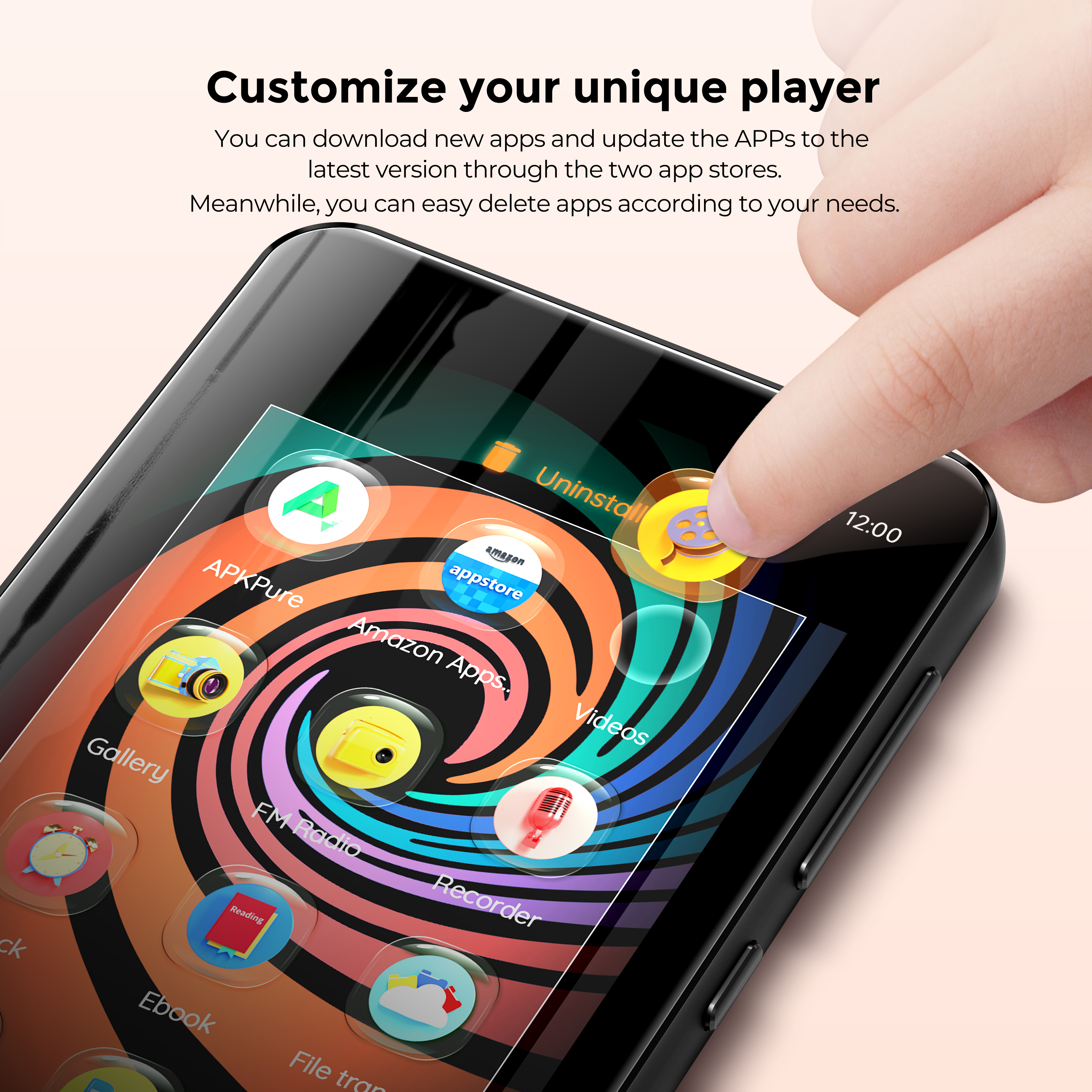 INNIOASIS Reproductor MP3 Play - Photography History 评论和价格