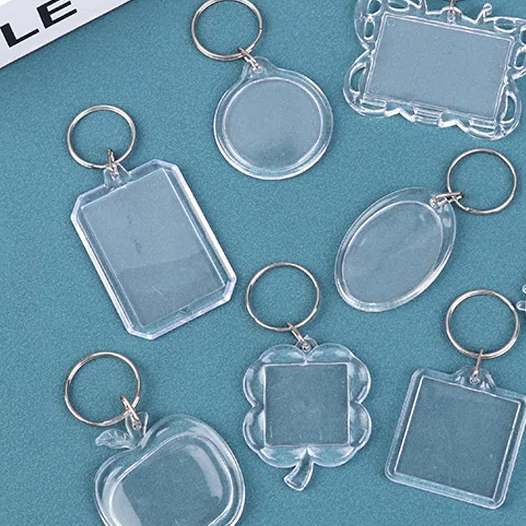 5pcs Blank Photo Frame Keychai - Photography Hacks 评论和价格