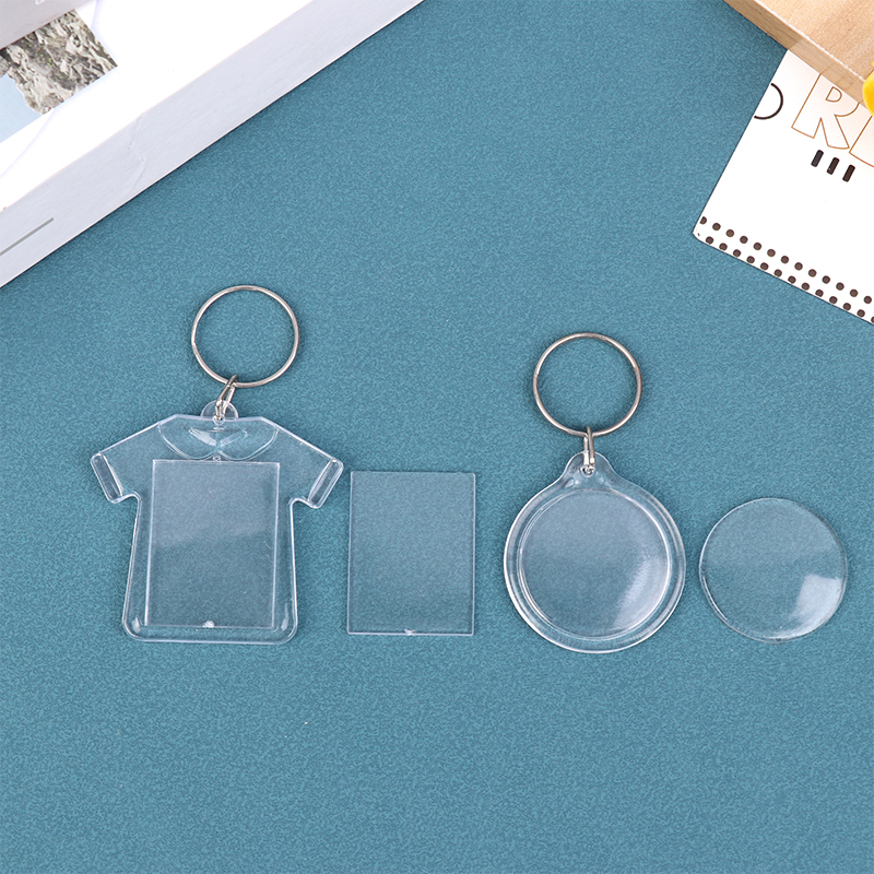 5pcs Blank Photo Frame Keychai - Photography Hacks 评论和价格
