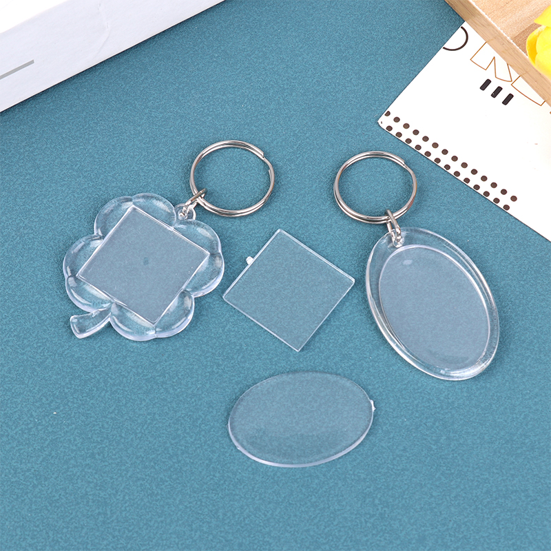 5pcs Blank Photo Frame Keychai - Photography Hacks 评论和价格