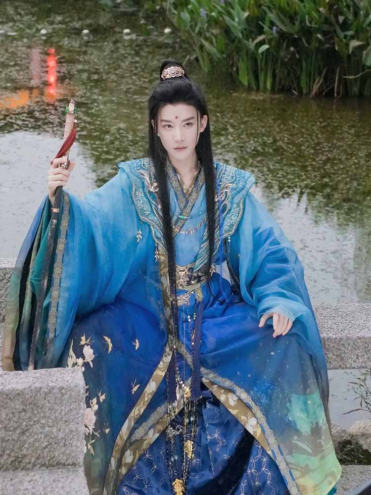 Luxury Chinese Hanfu Men Ancie - Photography Of A Man 评论和价格