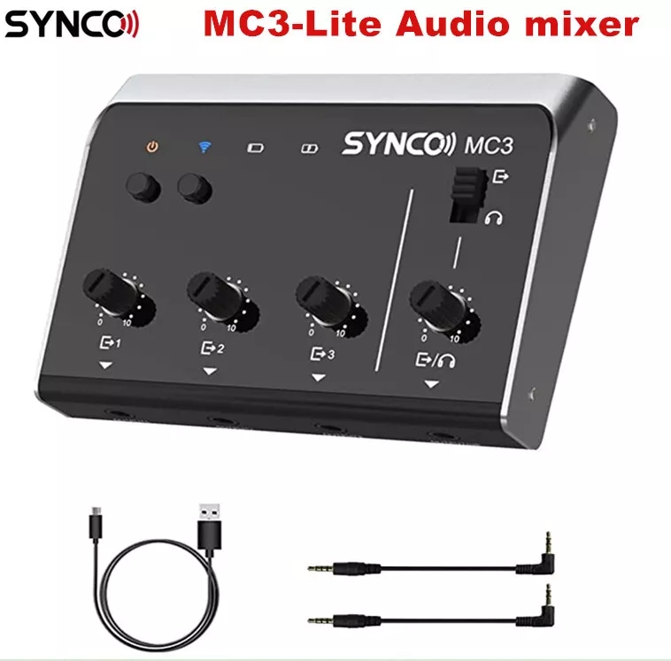 Synco MC3 Lite Audio Mixer 4 C - Photography Video 评论和价格