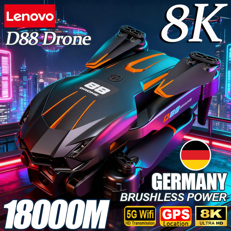 Lenovo D88 Drone 8K Aerial HD  - Photography Drone 评论和价格