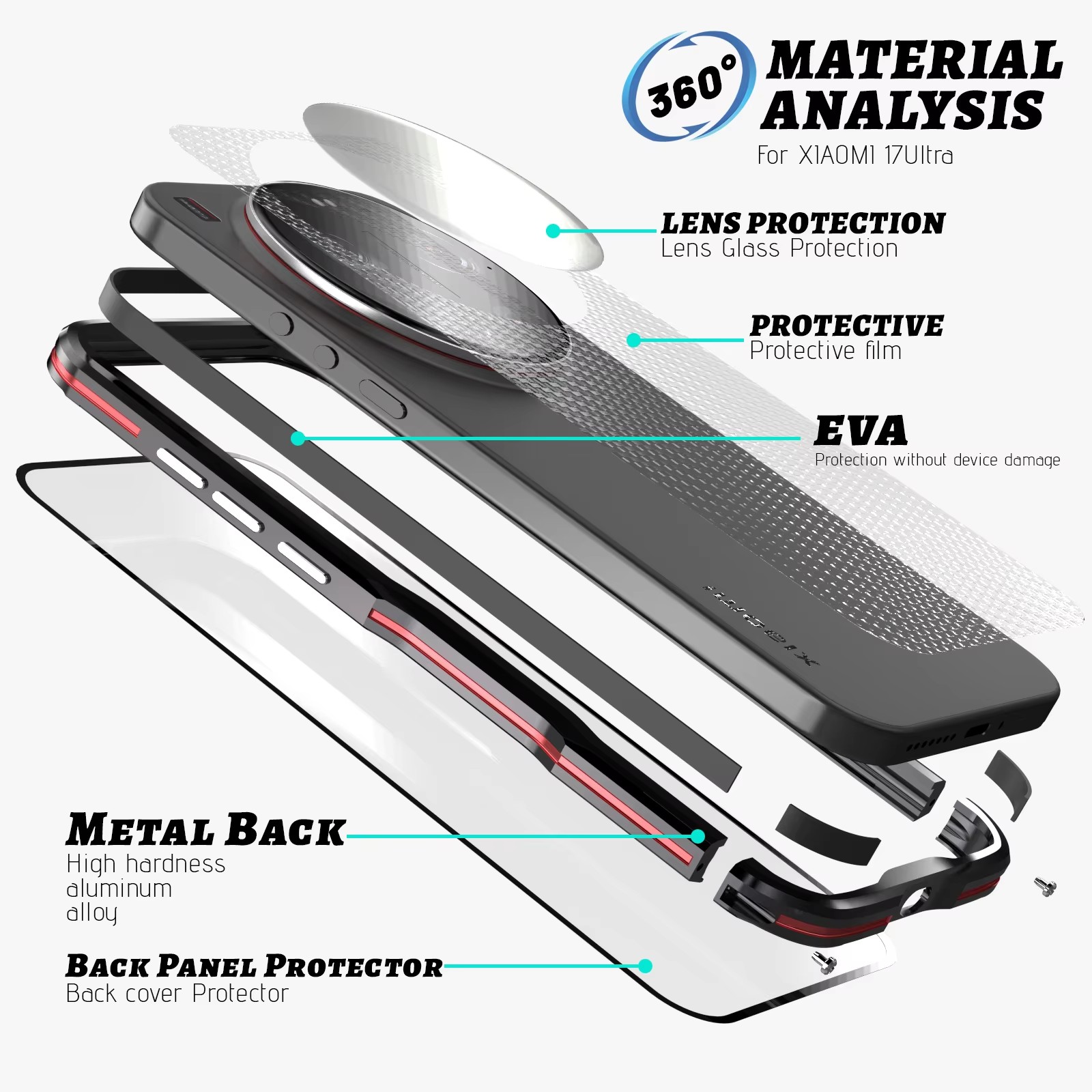 High quality Metal Bumper Fram - Photography Xiaomi 15 Ultra 评论和价格