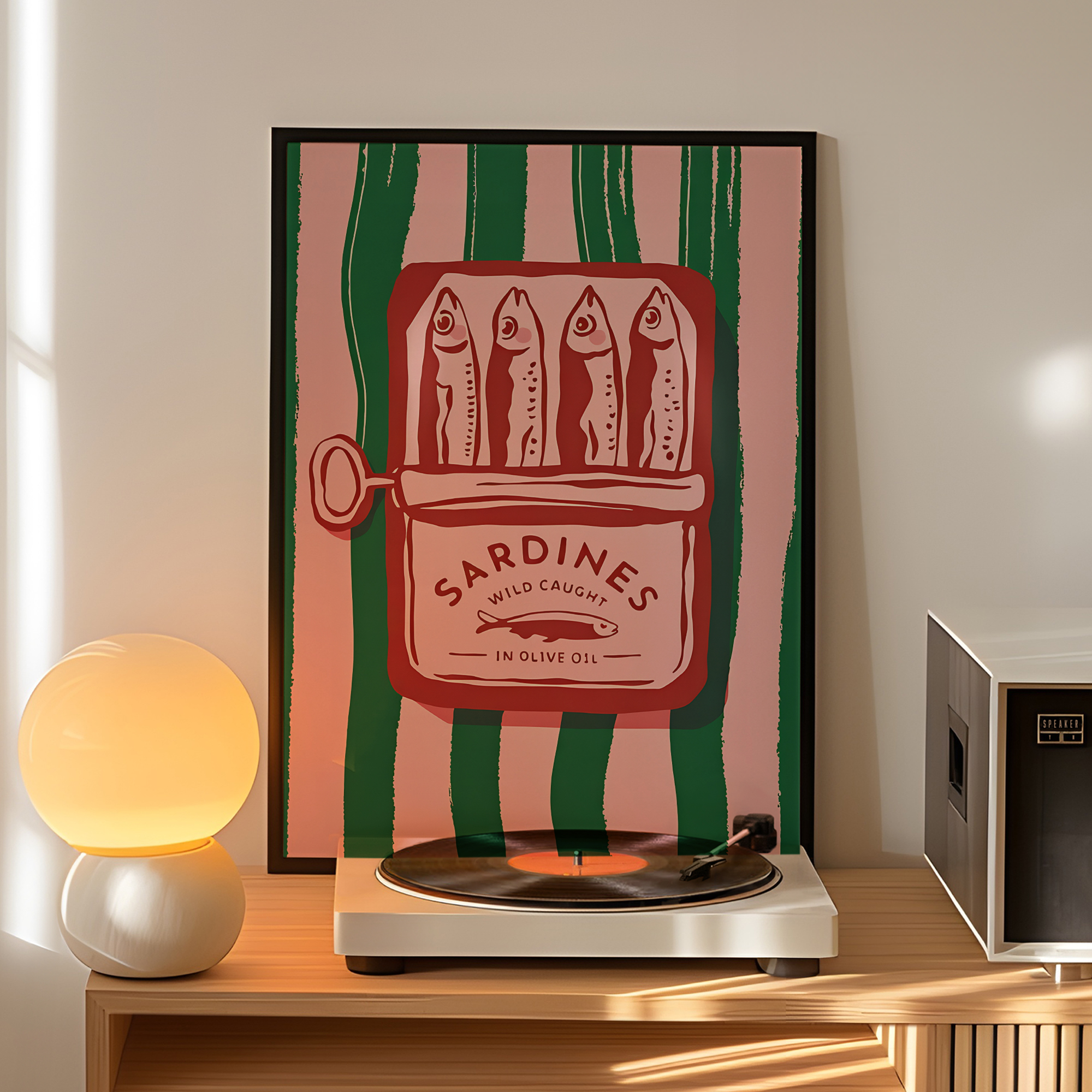 Vintage Cartoon Olive Oil Sard - Photography Hobby 评论和价格