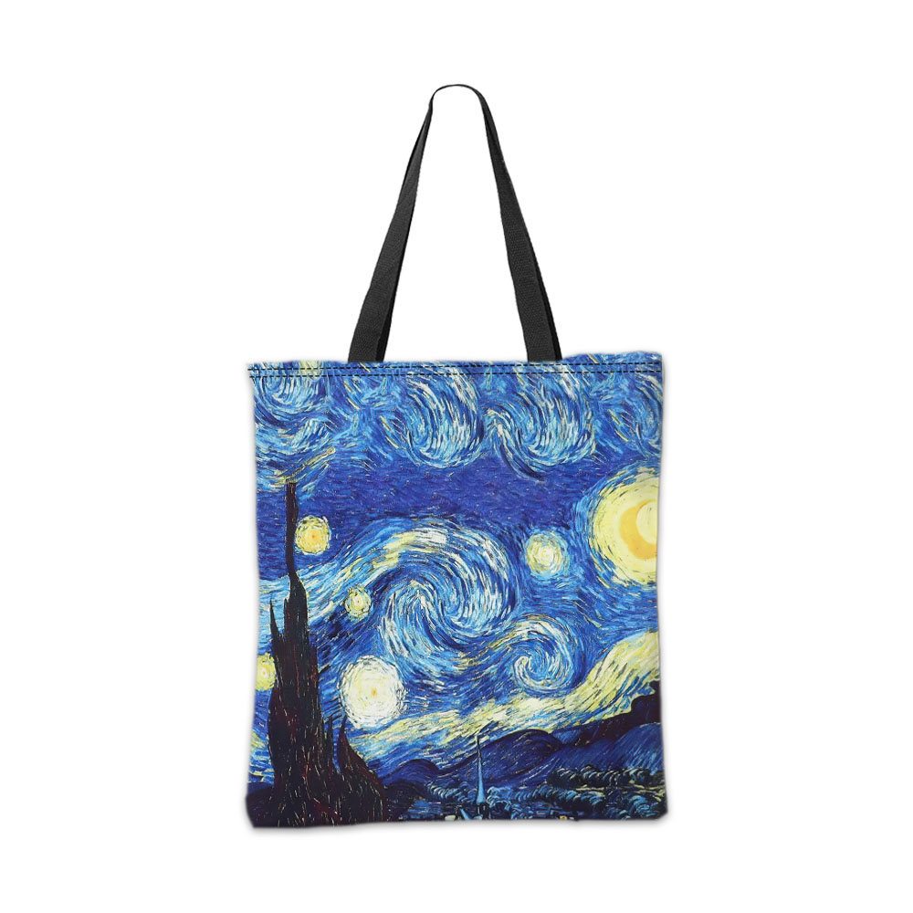 Van Gogh Series Tote Bag Cosme - Photography Hobby 评论和价格