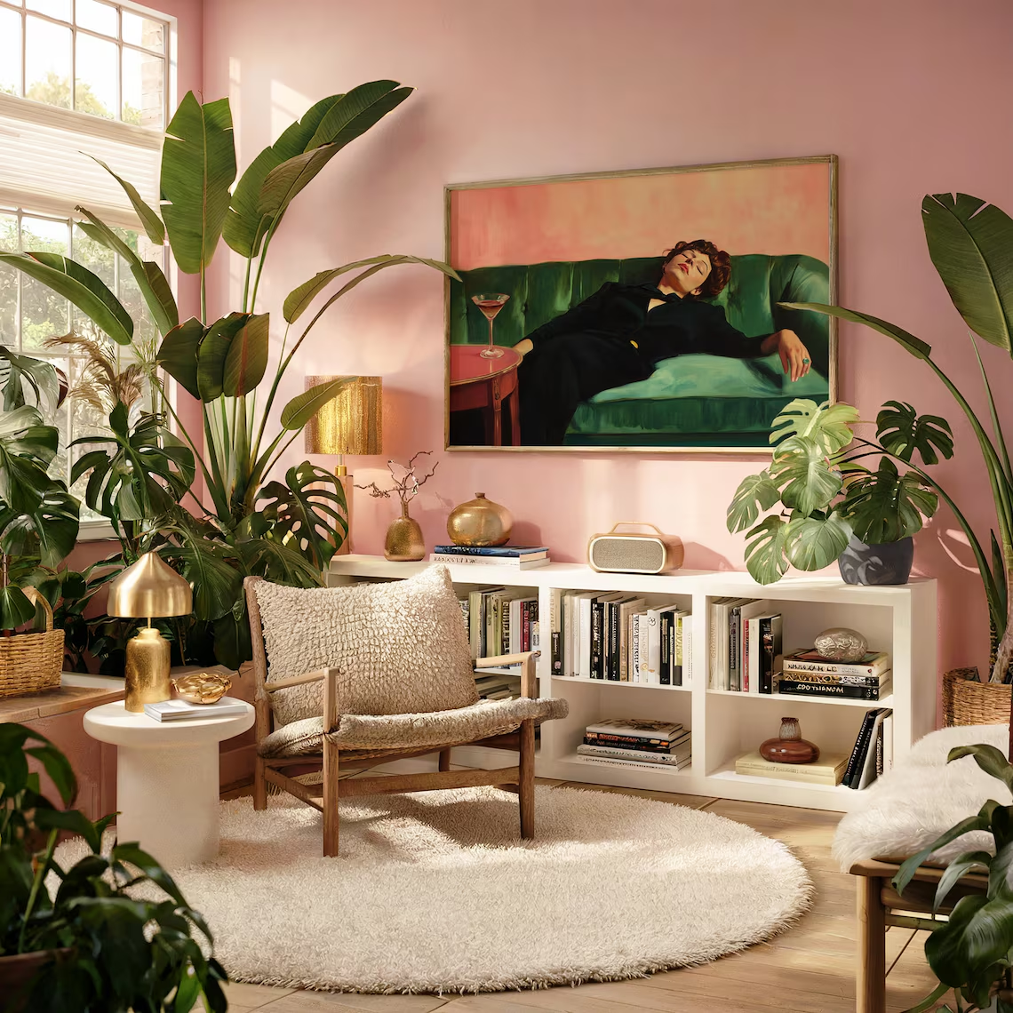 Woman on Couch with Martini |  - Photography Hobby 评论和价格