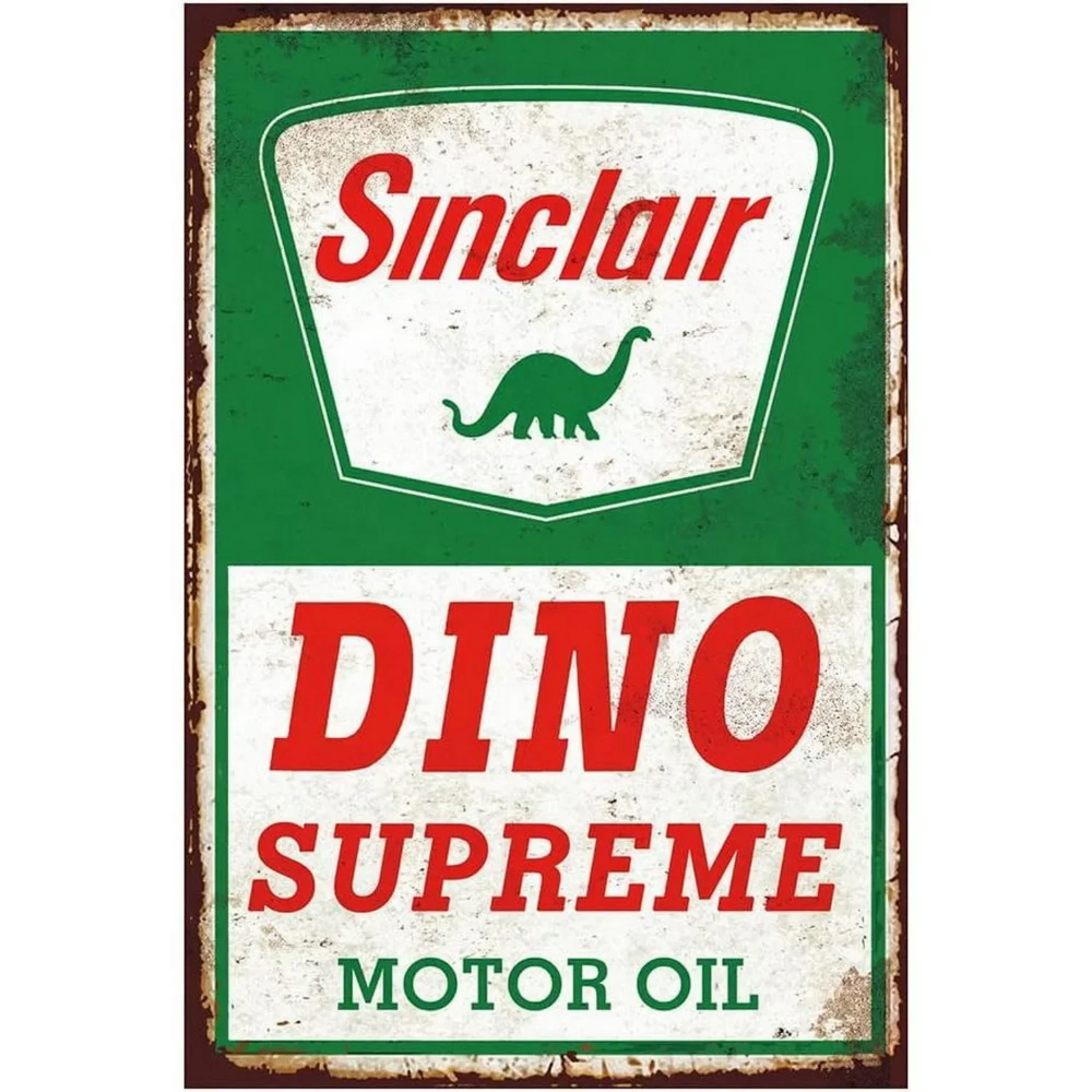 Vintage-Style Motor Oil Gas Si - Photography Hobby 评论和价格