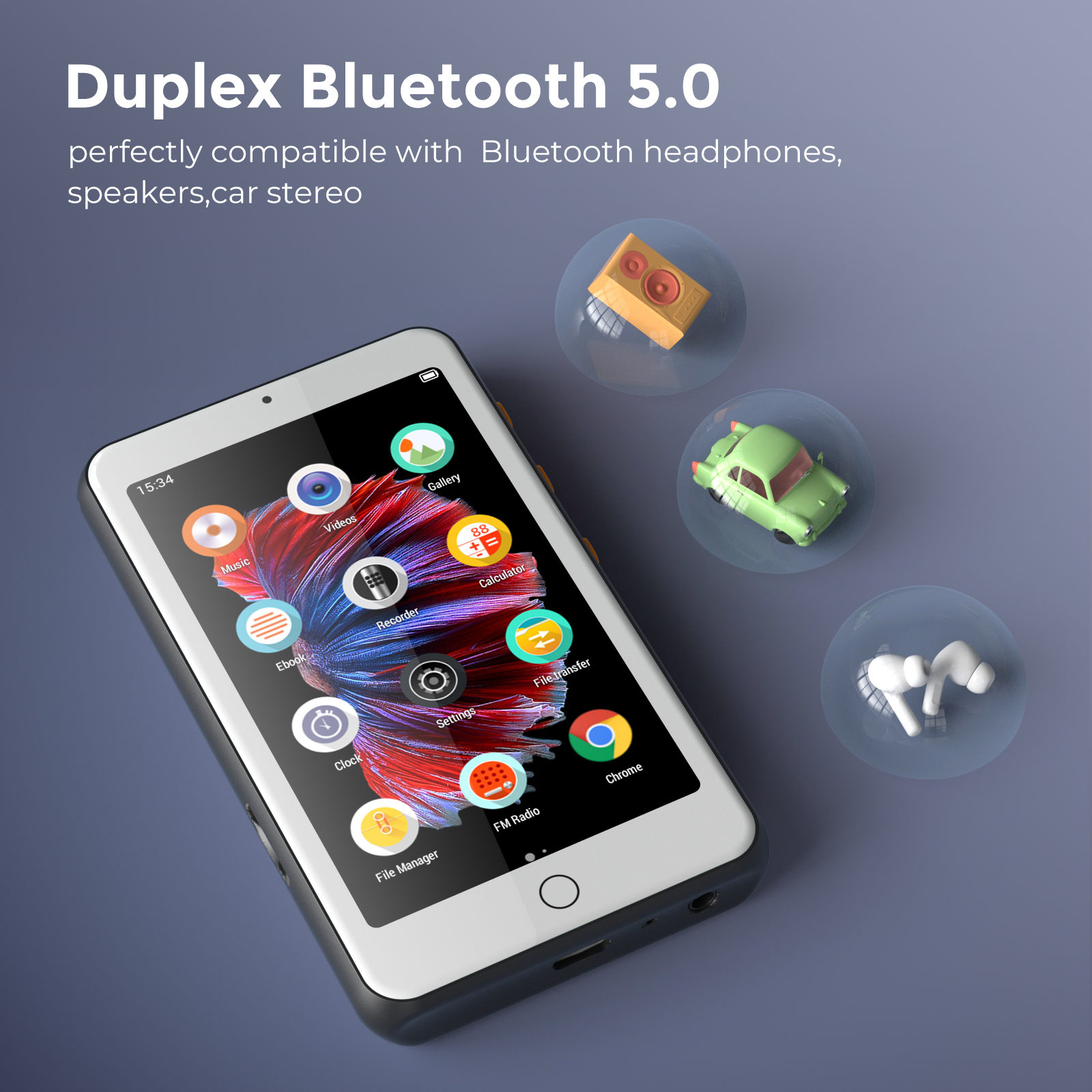 Portable MP3/MP4 Player Blueto - Photography History 评论和价格