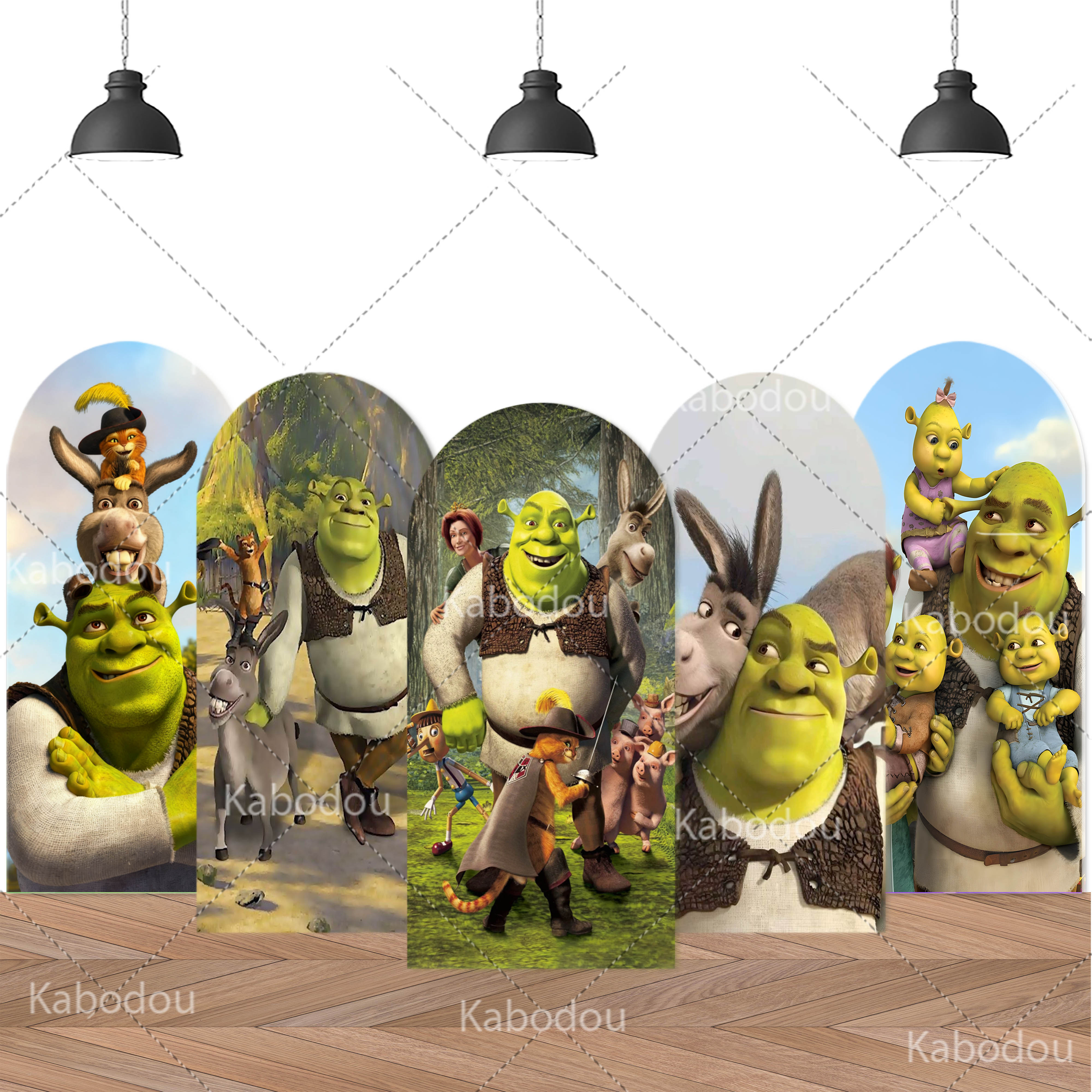 The Shreks Backdrop Arch Cover - Photography Class 评论和价格