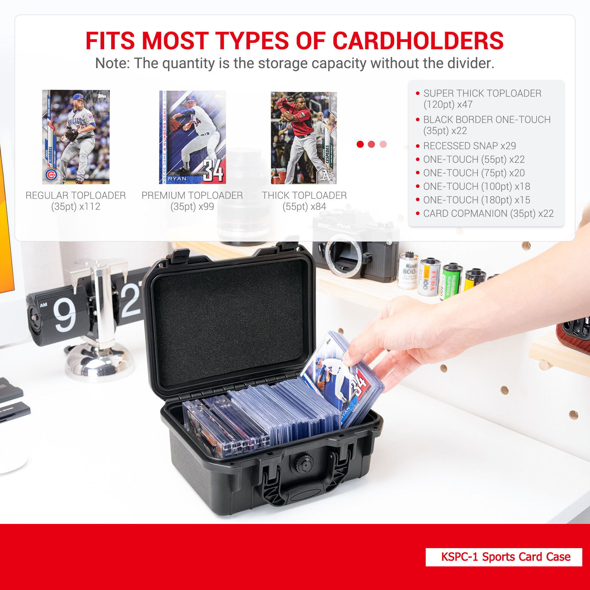 Toploader Storage Box Hard Cas - Memory Card Case 评论和价格