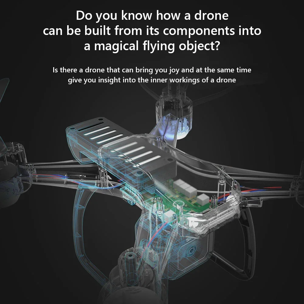 JJRC H108 DIY Teaching Assembl - Photography Drone 评论和价格