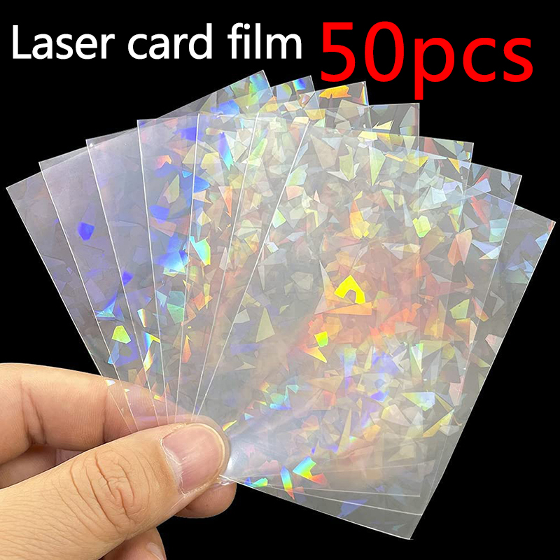 50pcs Soft Trading Laser Card  - Memory Card Case 评论和价格