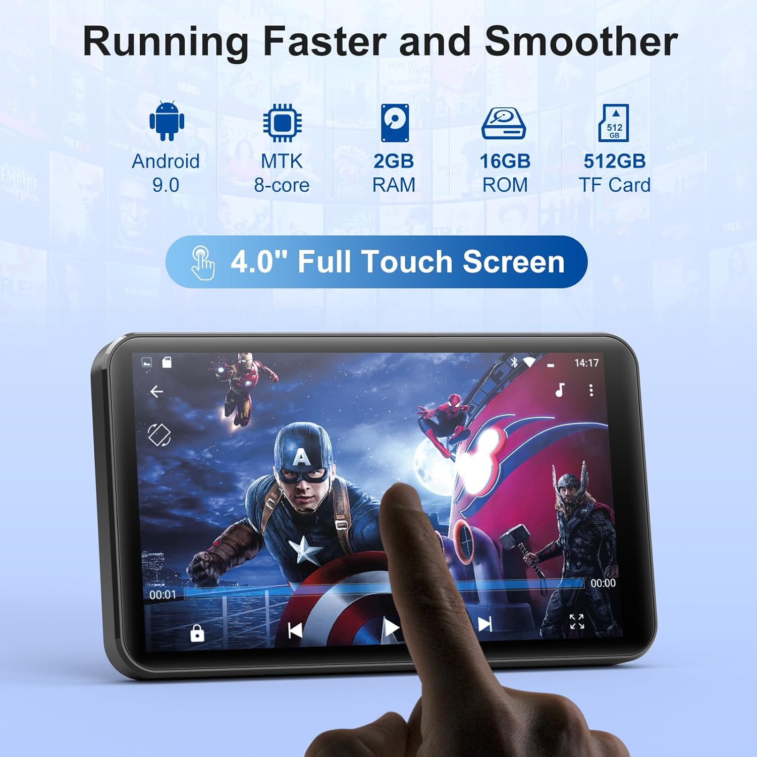 MP3 Player with Bluetooth and  - Photography History 评论和价格