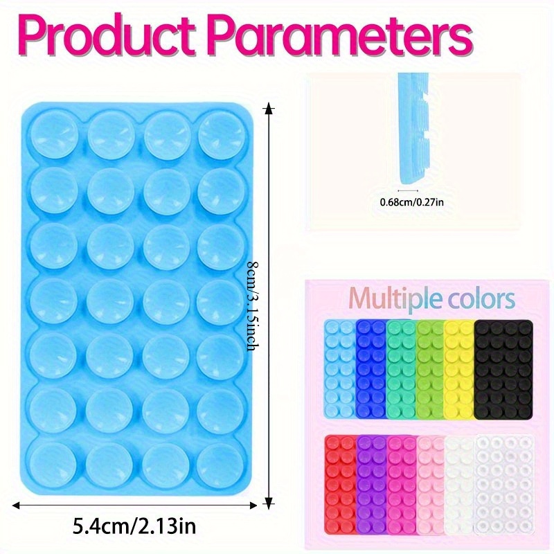 10Pcs Double-Sided Silicone Su - Photography Video 评论和价格