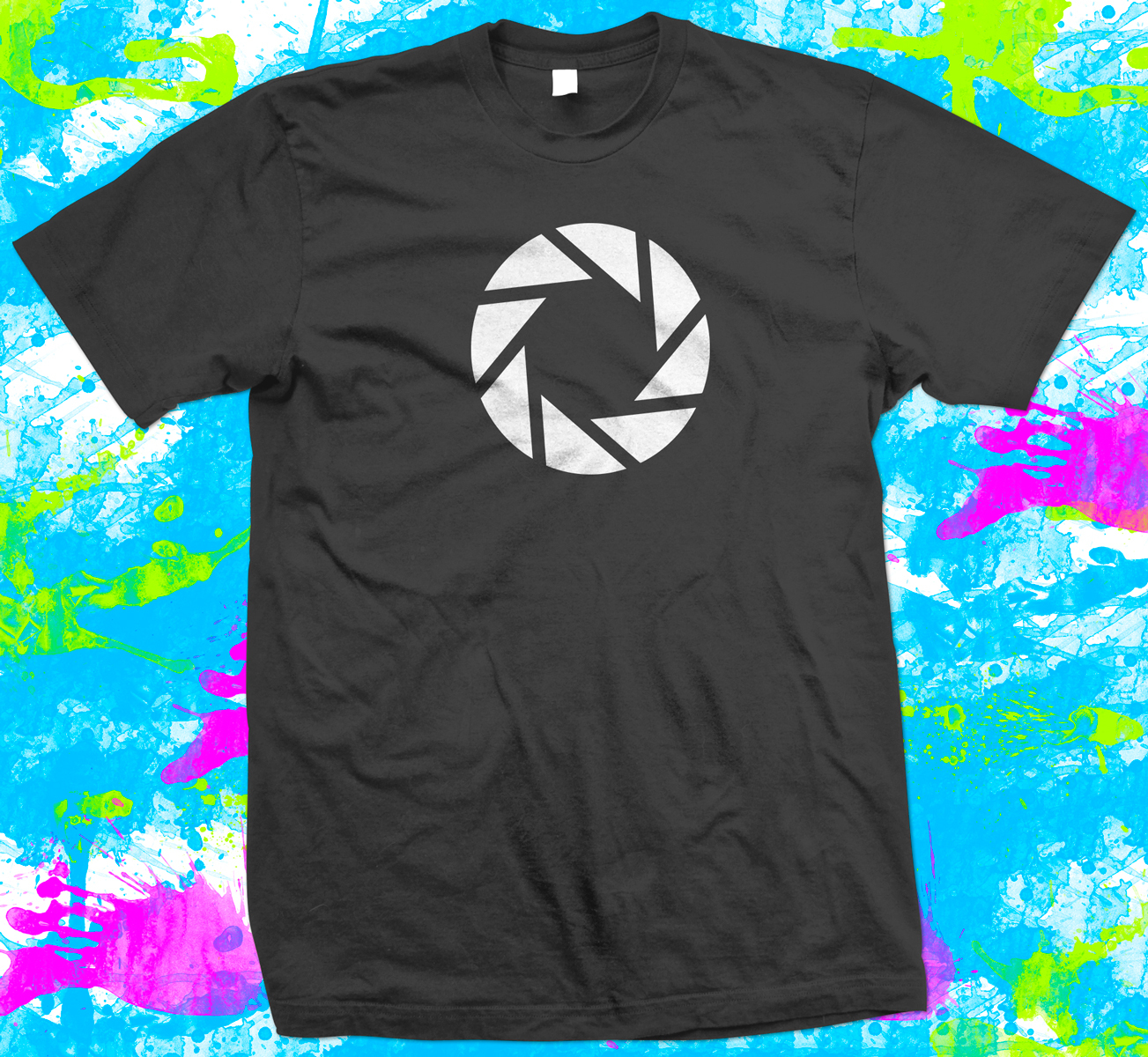 Aperture Photography - T Shirt - Photography Of A Man 评论和价格
