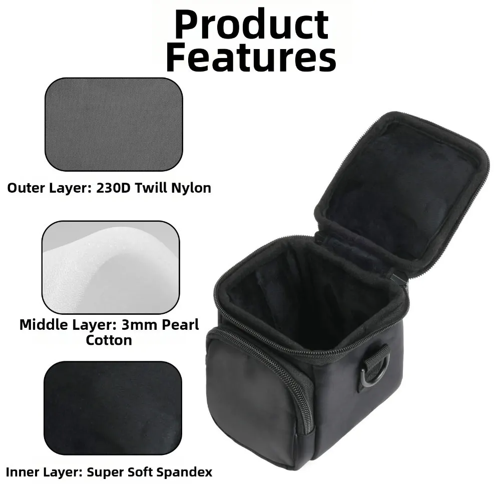 Secure Camera Case With Adjust - Photography Digital 评论和价格