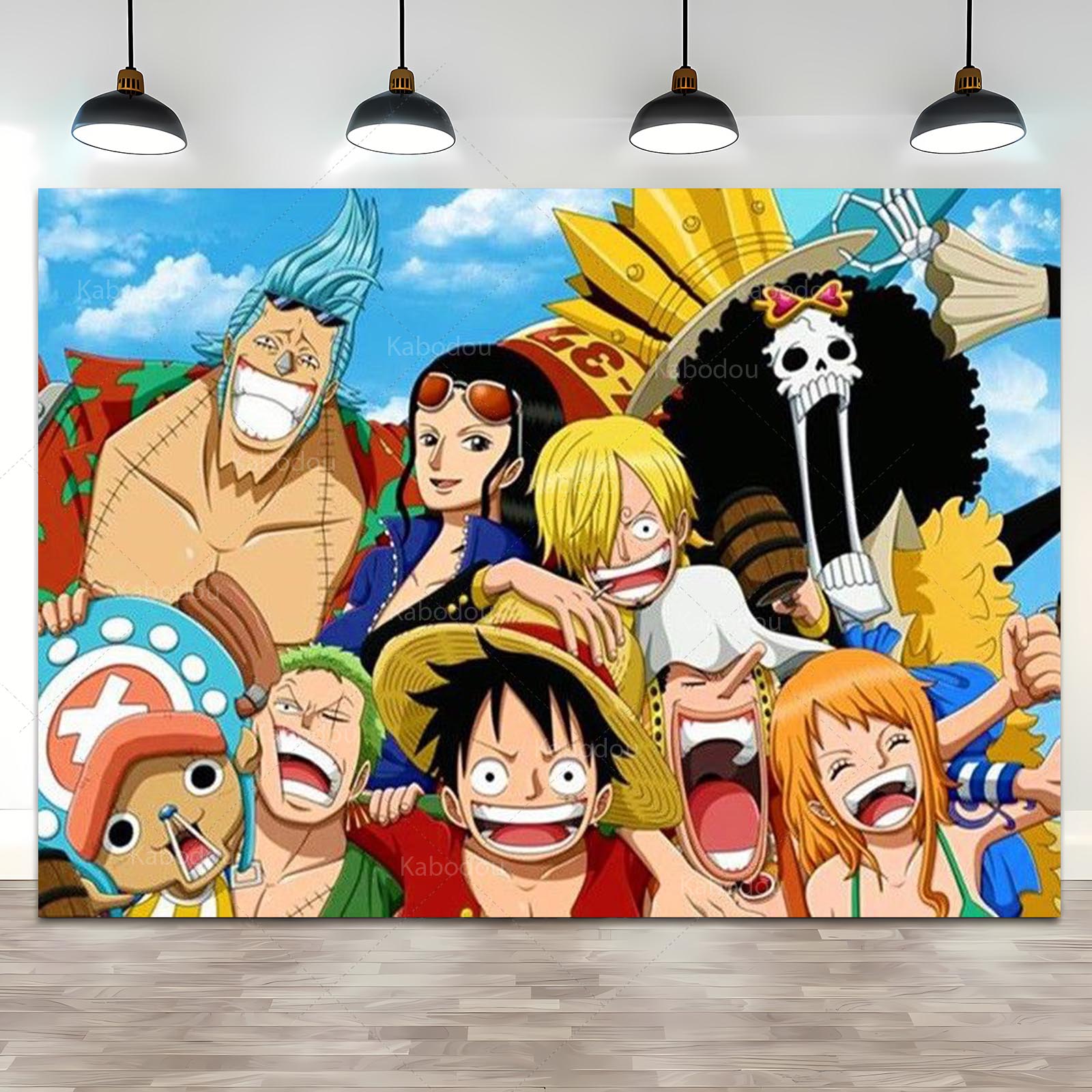 Anime One Piece Luffy Backdrop - Photography Class 评论和价格