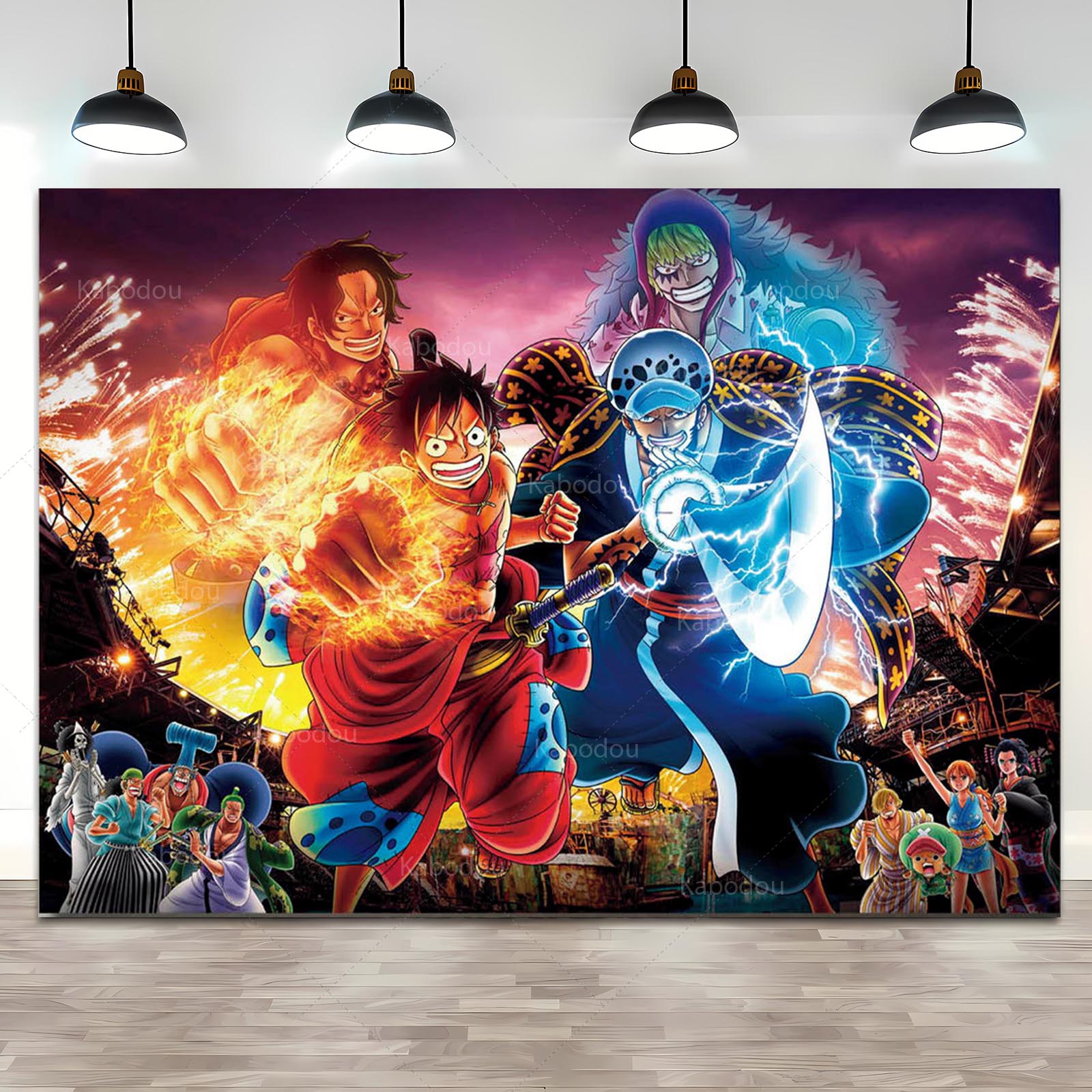 Anime One Piece Luffy Backdrop - Photography Class 评论和价格