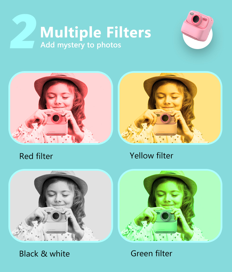 Kids Instant Print Camera 32GB - Photography Digital 评论和价格