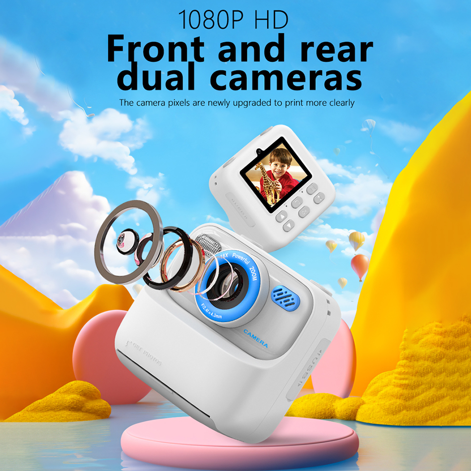 Kids Instant Print Camera 32GB - Photography Digital 评论和价格