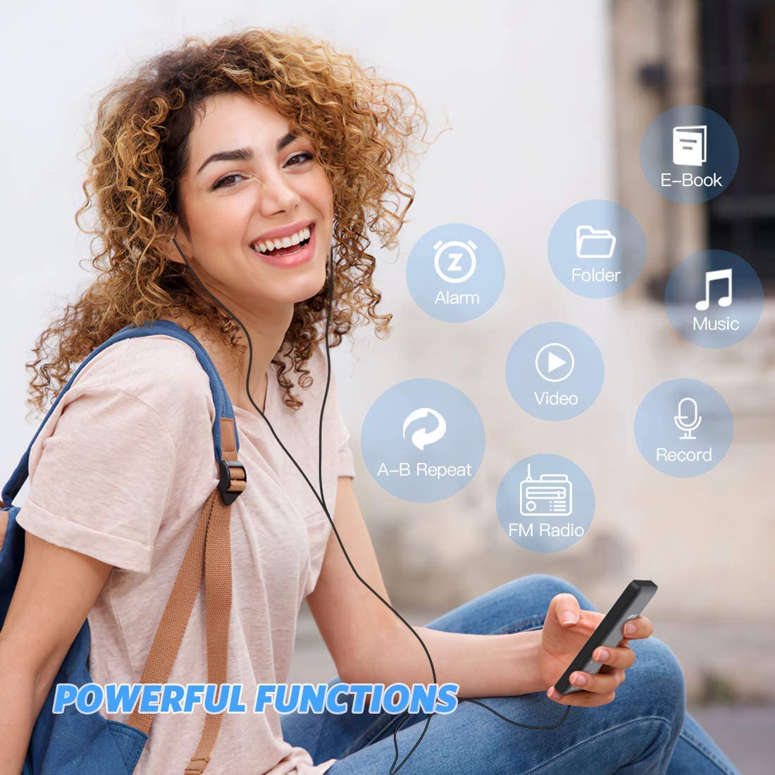 RUIZU X02 MP3 Music Player 16G - Photography History 评论和价格