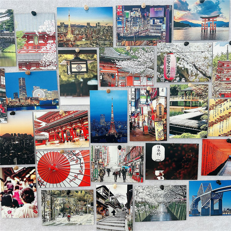30Pcs 10x14cm Travel Landscape - Photography Class 评论和价格