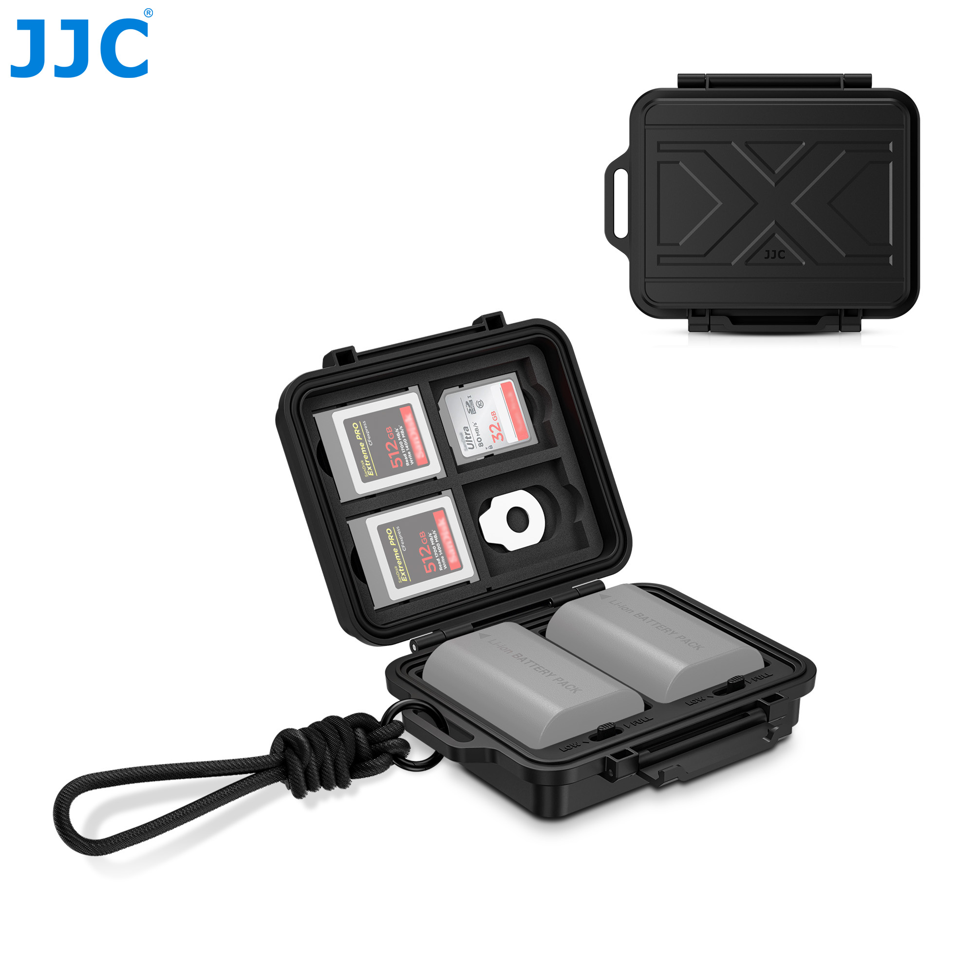 JJC JBC-K2CBS Memory Card & Ba - Memory Card Case 评论和价格