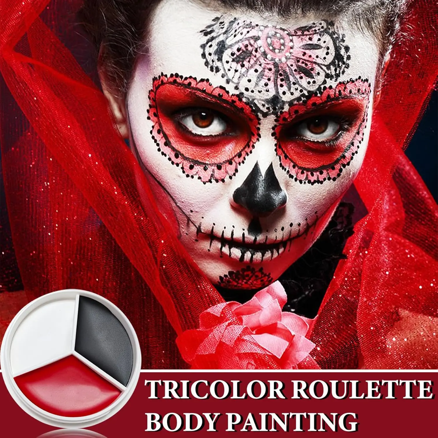 Halloween Makeup Palette Face  - Photography Hobby 评论和价格