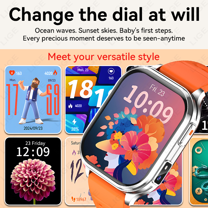 LIGE 2026 Camera Smart Watch M - Photography History 评论和价格
