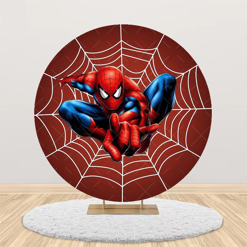 Avengers Theme Round Backdrop  - Photography Of A Man 评论和价格
