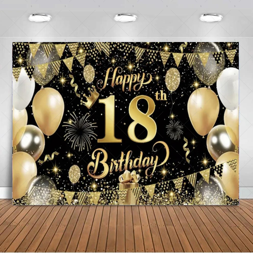 18th  Birthday Partys Decorati - Photography Of A Man 评论和价格