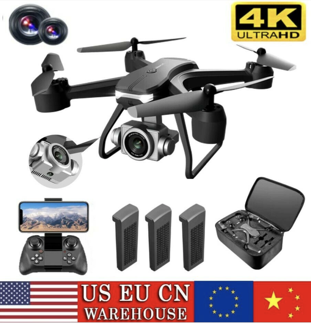 V14 Professional Drone, 3 Batt - Photography Drone 评论和价格