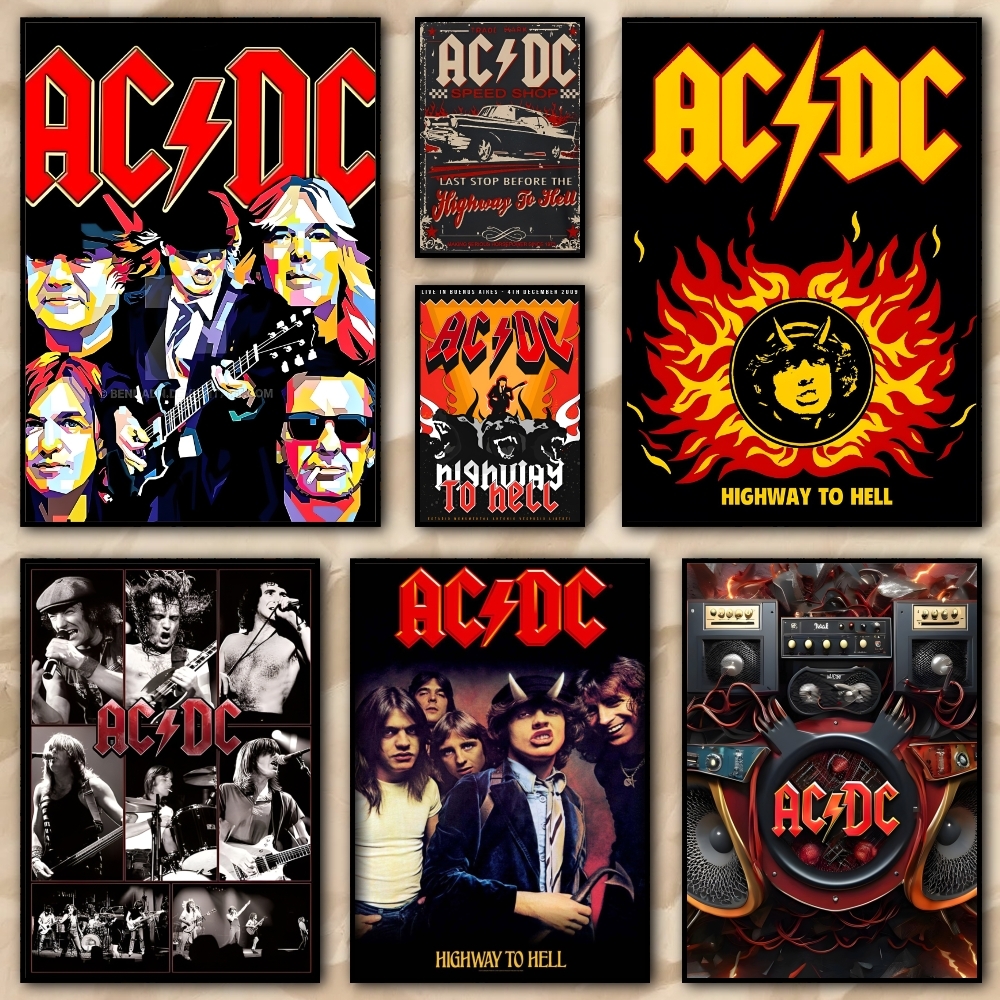 Rock Singer A-AC D-DC Band fas - Photography Hobby 评论和价格
